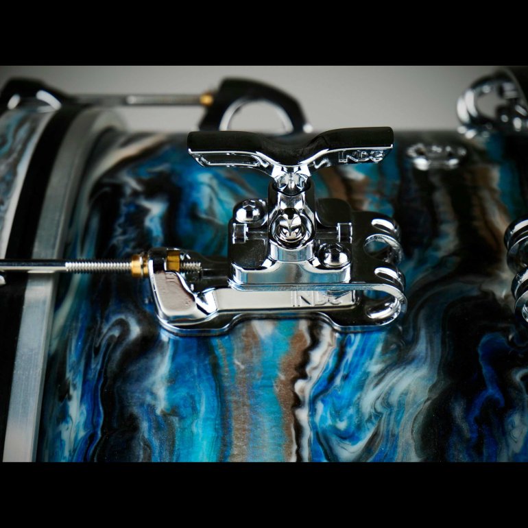 INDe - BR3 Lug Replacement Bracket - Chrome Plated - on drum